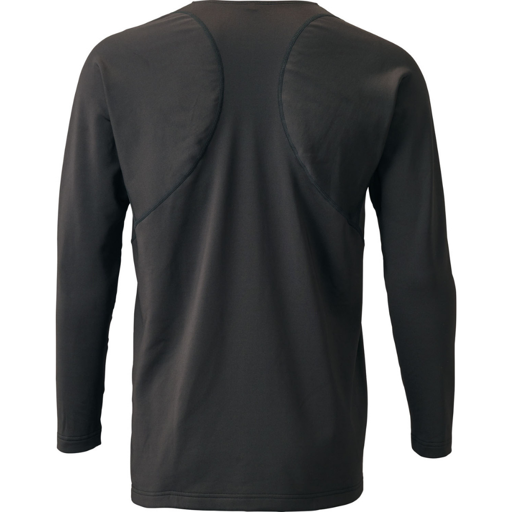 ZETT ゼット ＜ジュニア・大人＞ HEAT-Z 裏起毛 クルーネック長袖 冬用