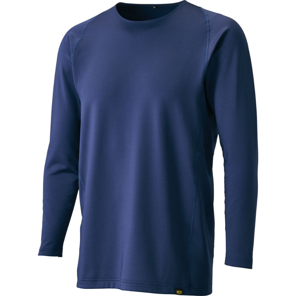 ZETT ゼット ＜ジュニア・大人＞ HEAT-Z 裏起毛 クルーネック長袖 冬用