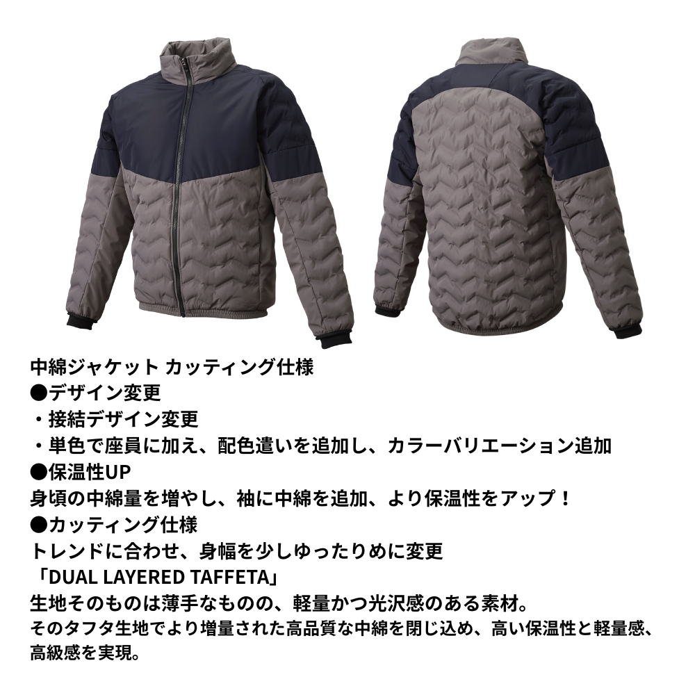 SSK エスエスケイ 中綿 フルZIP ジャケット （カッティング仕様