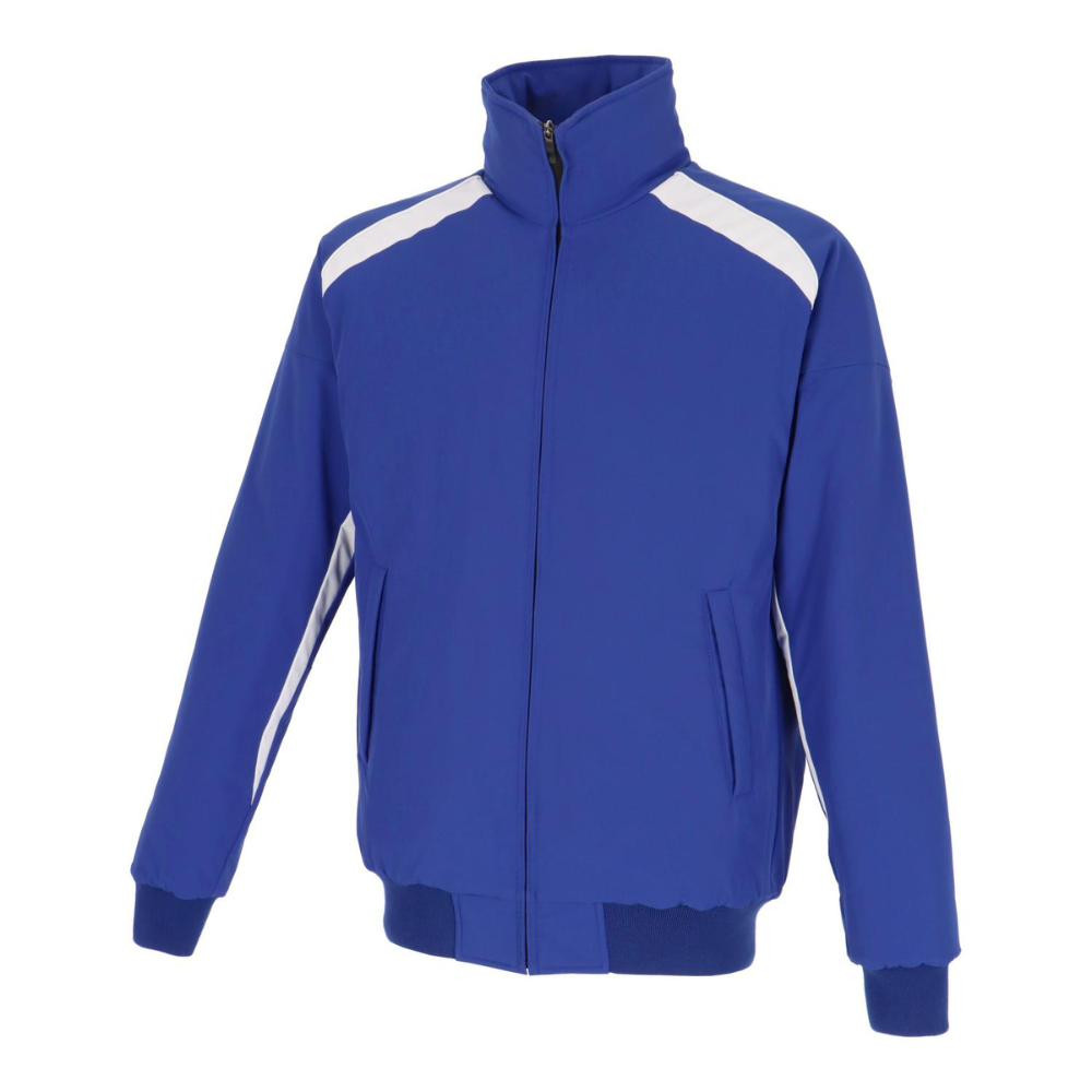 [在庫処分品につき返品交換不可] [SSK]エスエスケイ 蓄熱グラウンドコート フロントフルZIP+ボタン比翼付き・中綿 (BWG1007)(7095) ネイビー×シルバーグレー 野球 グランドコート ジュニア SSK エスエスケイ フルジップ