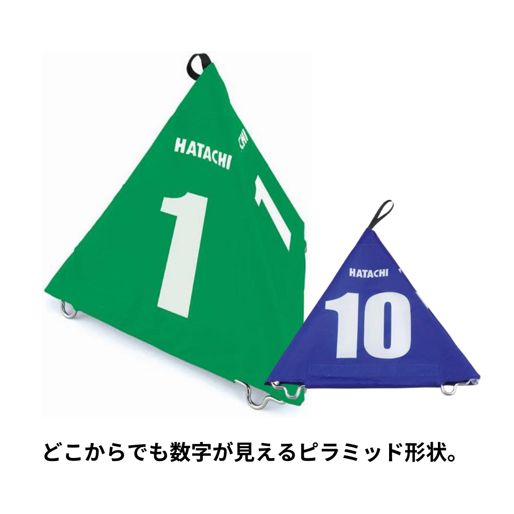 HATACHI ハタチ BIG 三角表示版　8ホールセット