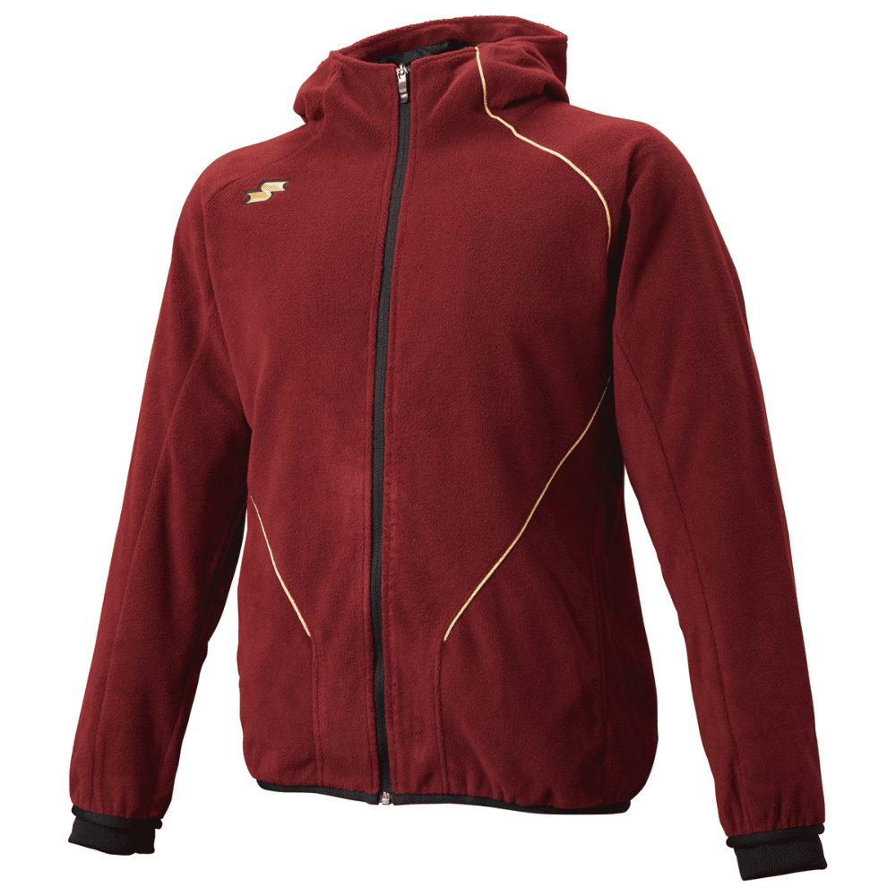 SSK エスエスケイ 長袖 フルZIP フリースパーカー | トップス