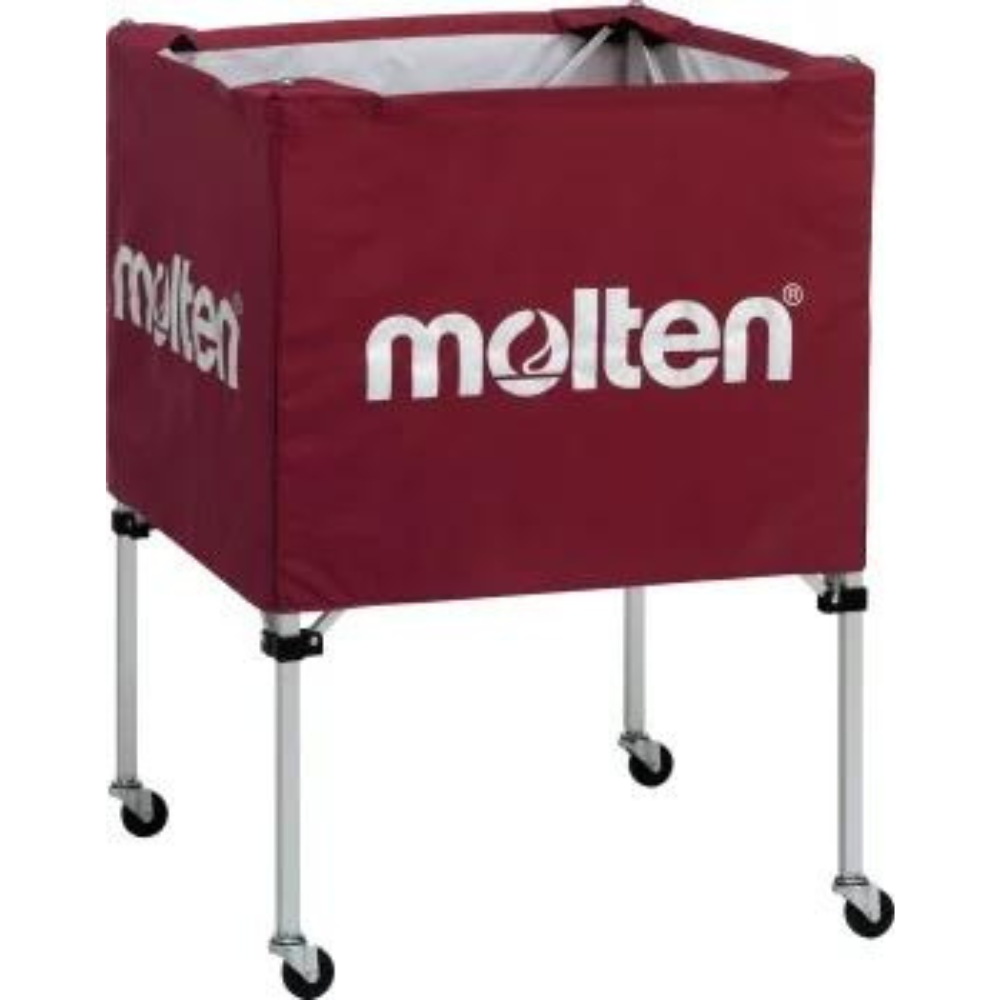 molten モルテン 折りたたみ式ボールカゴ（中・背低） | 備品