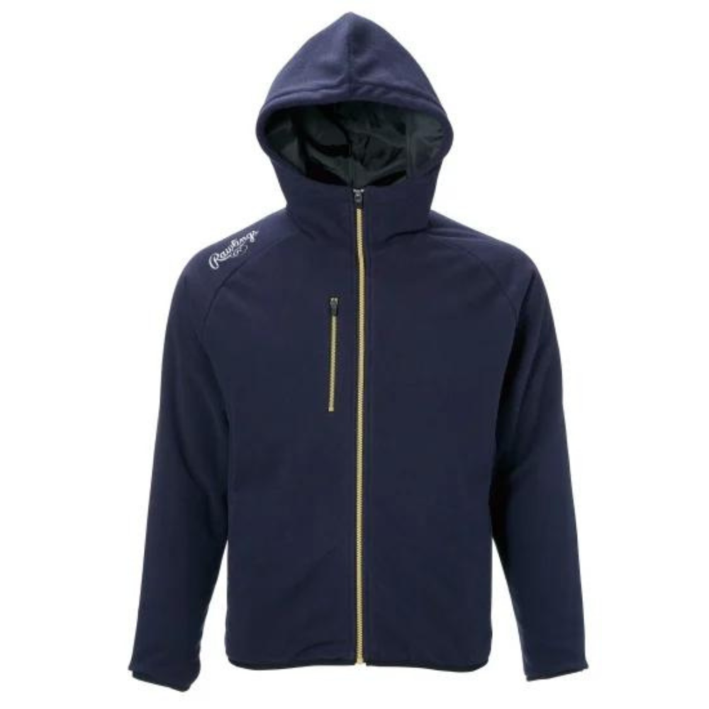 ローリングス。綿ジャケット（新品） Rawlings ローリングス フーテッドフリースジャケット | アウター