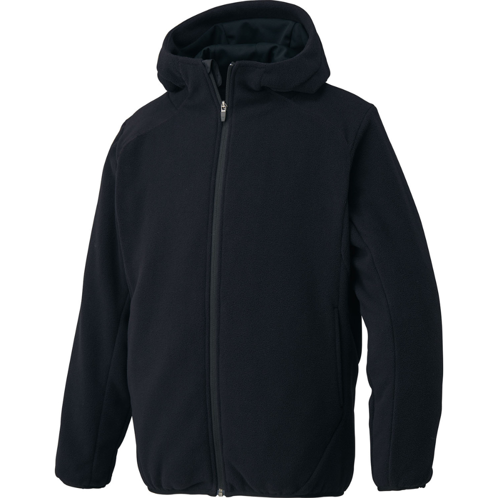 銚子商業 CHOSHO ネイビー フルジップジャケット ZETT ゼット ＜チーム対応可 ＞ フルジップ フーディーフリース