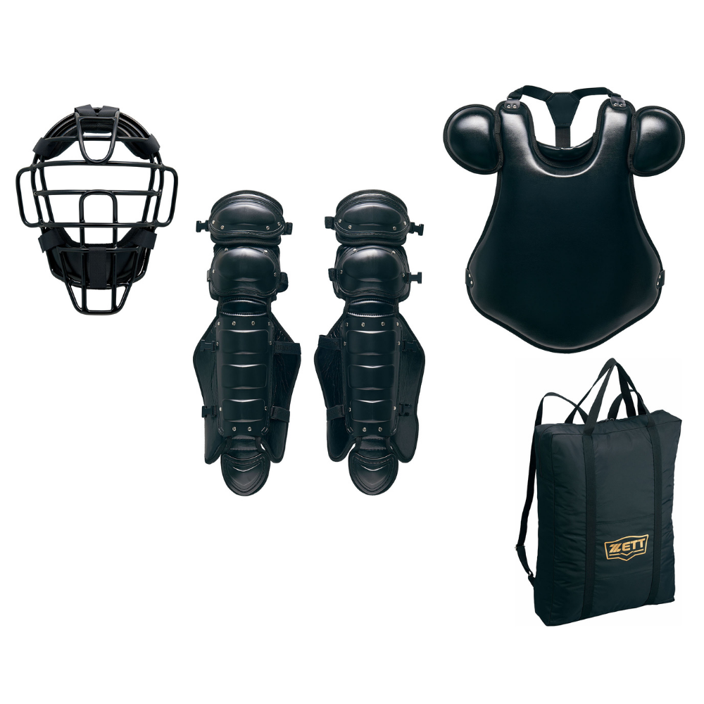 ZETT ゼット 硬式用 防具4点セット 小林選手着用 【フラット