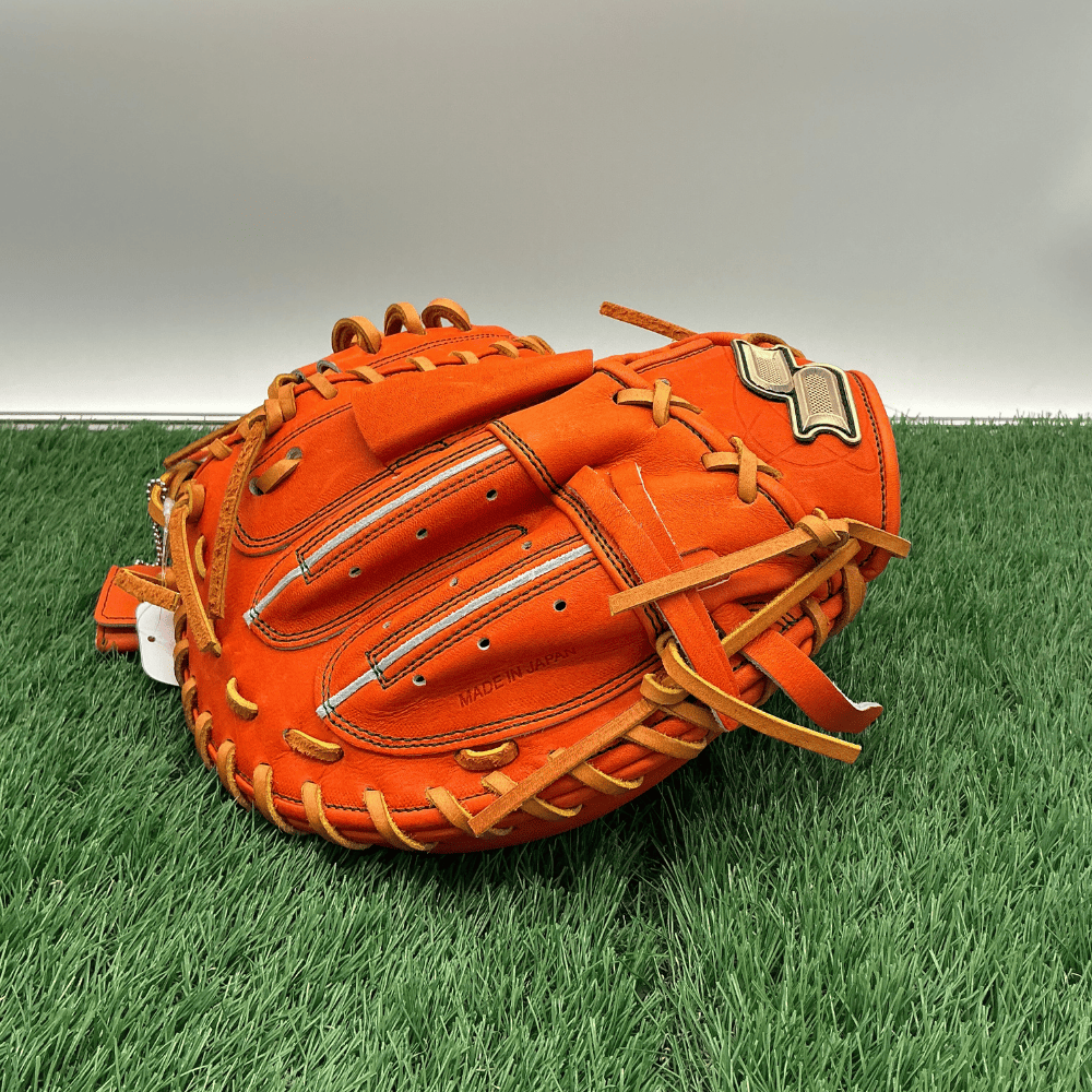 ssk proedge 硬式グローブ 青/オレンジ SSK エスエスケイ ＜店舗展示品＞ Proedge プロエッジ 栄 硬式 捕手用