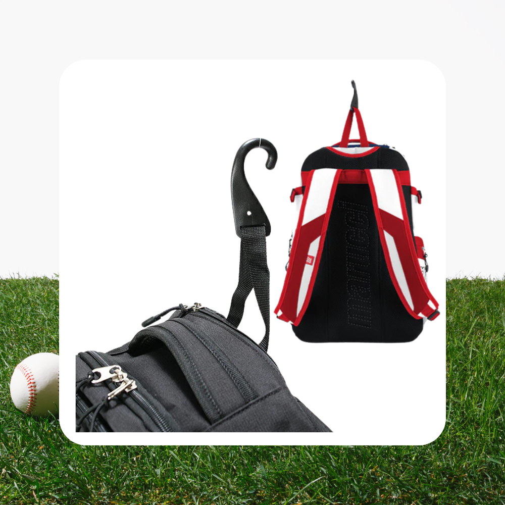 marucci マールチ バックパック リュックサック （容量：約38L）【バット4本収納可／シューズ収納ポケット付】