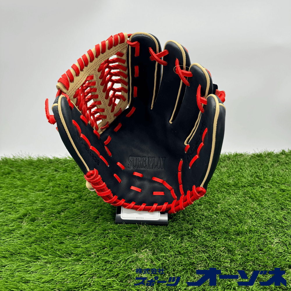 シュアプレイ 一般 大人用 軟式 左 野球 グローブ グラブ ほぼ未使用品 レア シュアプレイ 一般 大人用 軟式 左 野球 グローブ グラブ ほぼ未使用品