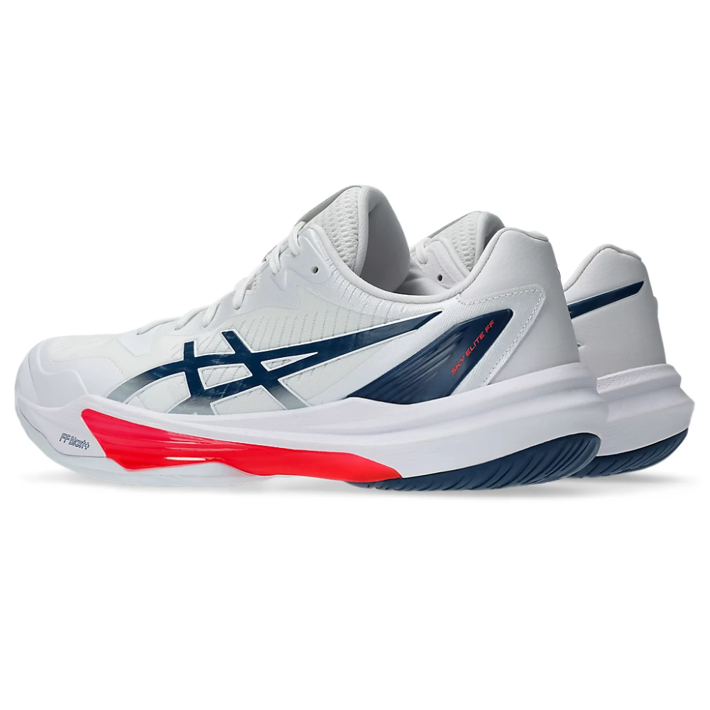 asics バレーボールシューズ ホワイト/ネイビー/レッド スカイエリート ASICS アシックス SKY ELITE FF 3 スカイエリート バレーボール