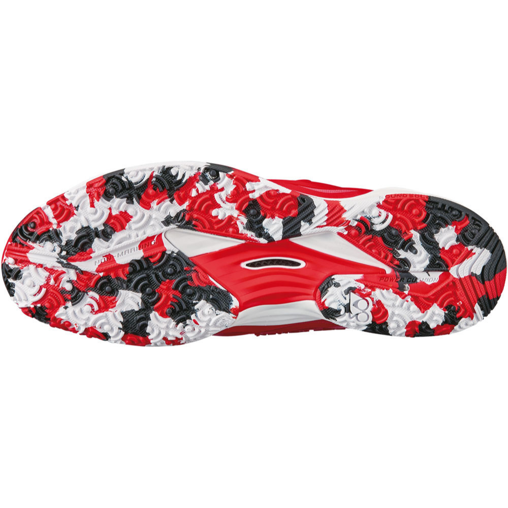 YONEX シューズ 赤 25.5 バドミントンシューズ リーチョンウェイ 限定