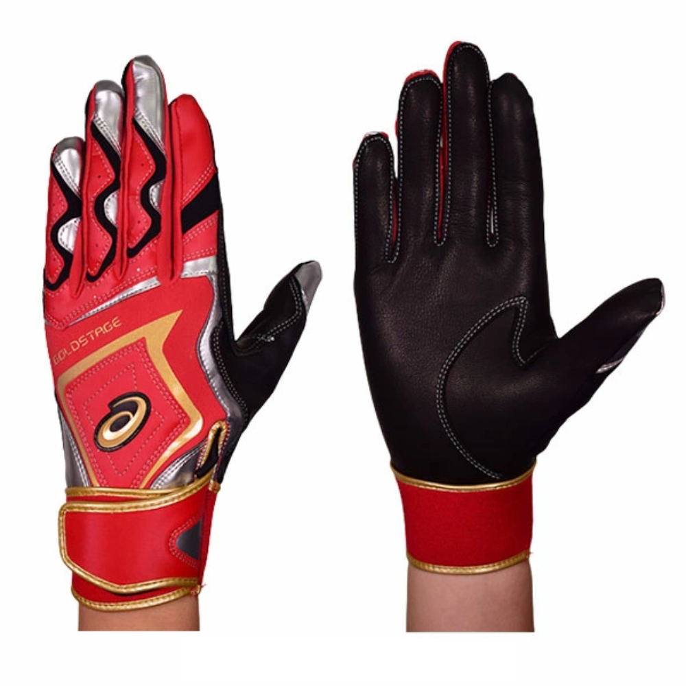 ️本日まで️アシックスゴールドステージ オーダー　バッティング用手袋 M アシックス バッティンググローブ ゴールドステージカラーオーダー