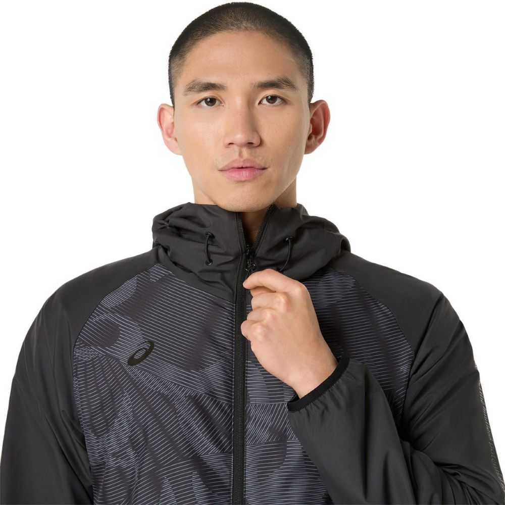 ASICS アシックス 裏トリコットグラフィックウインドブレーカー
