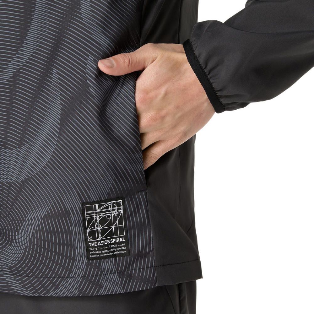 ASICS アシックス 裏トリコットグラフィックウインドブレーカー