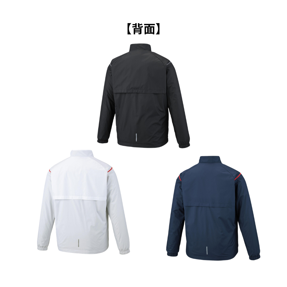 ASICS アシックス ＜チーム対応＞ 裏トリコット ウィンドブレーカー ジャケット （ステッチ/リサイクル素材）