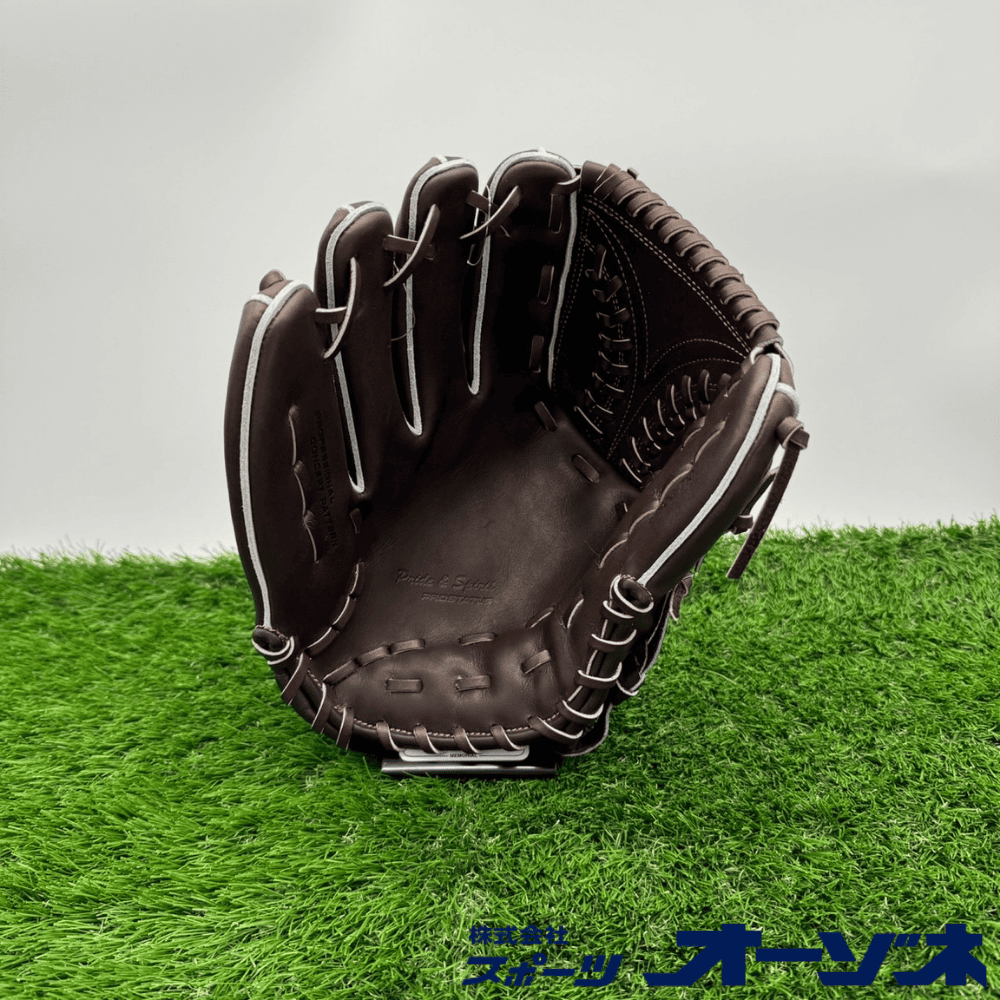 ZETT PROSTATUS ブラウン 硬式 グローブ ゼット プロステ グラブ ゼット ZETT 野球 グローブ 硬式 投手用 高校野球対応 グラブ