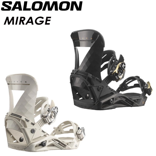 Salomon ビンディング ミラージュ　ブラック/グレー サイズS 24-25 SALOMON サロモン MIRAGE ミラージュ Black Sサイズ