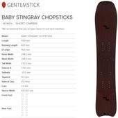 ��GENTEMSTICK�ۥ���ƥ󥹥ƥ��å� ��BABY STINGRAY CHOPSTICKS��2024-2025 MODEL ���Ρ��ܡ���