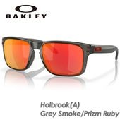 OAKLEY�ڥ������꡼�� Holbrook (A)�ڥۥ�֥�å��� Grey Smoke / Prizm Ruby