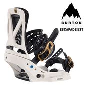 BURTON�ڥС��ȥ�� Escapade EST�ڥ������ڥ��� EST�� 23-24 White / Gold  ������� ������ BINDING �ӥ�ǥ��� SNOWBOARD ���Ρ��ܡ���