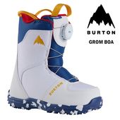 BURTON �ڥС��ȥ� �� Grom BOA �ڥ����� BOA�� White 24-25  ���å� �Ҷ���  �֡��� SNOWBOARD ���Ρ��ܡ���