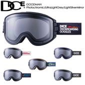 ��DICE�ۥ����� ��GOODMAN�ۥ��åɥޥ� Photochromic / UltraLightGrey / LightSilverMirror��GM54570 goggles Ĵ�� ��������