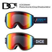 ��DICE�ۥ����� ��GOODMAN�ۥ��åɥޥ� Photochromic / Gray / ShadowMirror GM55657 goggles Ĵ�� ��������