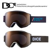 ��DICE�� ������ ��SHOWDOWN�� ���硼������ Photochromic / UltraLightPurple / BronzeMirror SD54276 goggles Ĵ�� ��������