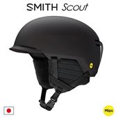 ��SMITH�ۥ��ߥ� ��SCOUT�ۥ������� MIPS¿�����׷��ݸ���ƥ� ���顼��Matte Black ���Ρ��ܡ��� ������ �إ��å�