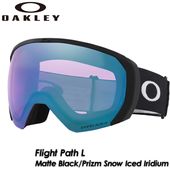 ���ԡ���OAKLEY�� �������꡼ ��Flight Path L�� �ե饤�ȥѥ� ���� Matte Black/Prizm Snow Iced Iridium 2025-2026 MODEL OO7110-70