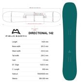 ��FIELD EARTH�� �ե������ ������ ��DIRECTIONAL 142�� �ǥ쥯����ʥ�142 2025-2026 MODEL  ���Ρ��ܡ���