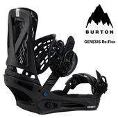 BURTON �ڥС��ȥ�� Genesis Re:Flex �ڥ����ͥ��� Re:Flex�� Black 25-26 ��� ������ BINDING �ӥ�ǥ��� SNOWBOARD ���Ρ��ܡ���