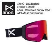 anon Υ SYNC LowBridge  ֥åեå ܡʥ+MFIեޥ° 2150616Z58LBONA 25/26 ʿ̥ / goggles /  / Ρܡ