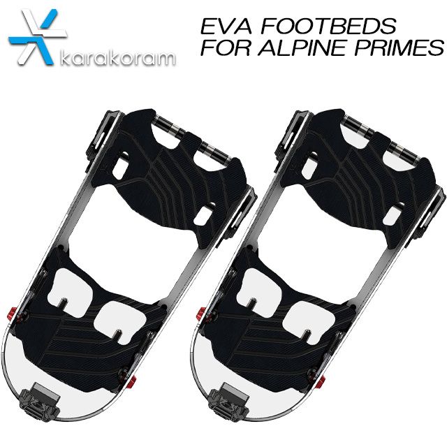 ��KARAKORAM�� ���饳��� ��EVA FOOTBEDS FOR ALPINE PRIMES�� �������եåȥ٥åȡ��ե���������ѥ���ץ饤�� �Хå�����ȥ꡼ ���Ρ��ܡ��� ����åɥܡ��� ���ץ�åȥܡ���