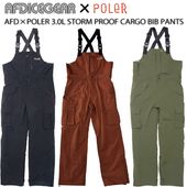 ��AFDICEGEAR��POLER�� AFD�ߥݡ��顼 ��AFD��POLER 3.0L STORM PROOF CARGO BIB PANTS�� ���Ρ��ܡ��� �ӥ֥ѥ�� ����ܥ�ǥ�
