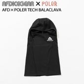 ��AFDICEGEAR��POLER�� AFD�ߥݡ��顼 ��AFD��POLER TECH BALACLAVA�� BLACK ����ܥ�ǥ� ��˥��å��� �Х饯���
