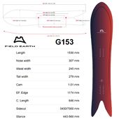 ��FIELD EARTH�� �ե������ ������ ��G153�� CRUISER LINE 2025-2026 MODEL  ���Ρ��ܡ���