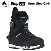 ��BURTON�� �С��ȥ� ��Grom Step On�ۥ����� ���ƥåץ��� 25-26 ���å� �Ҷ��� Black BOOTS �֡��� SNOWBOARD ���Ρ��ܡ���
