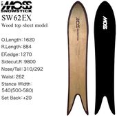 ��MOSS SNOWSTICK�� �⥹ ���Ρ����ƥ��å� ��SW 62 EX�� 25-26 �ѥ������ܡ��� SNOWBOARD ���Ρ��ܡ���