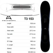 ��FIELD EARTH�� �ե������ ������ ��T3 153�� Mid 3D Model 2025-2026 MODEL  ���Ρ��ܡ���