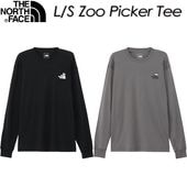 ��THE NORTH FACE�� �����Ρ������ե����� ��L/S Zoo Picker Tee�� ���󥰥��꡼�֥����ԥå����ƥ����ʥ�˥��å����� ����T Ĺµ ��˥��å��� NT32658