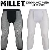 ��MILLET�� �ߥ졼 ��DRYNAMIC MESH 3/4 TIGHTS�� �ɥ饤�ʥߥå� ��å��� 3/4 ������ MIV01357
