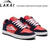 ��LAKAI�� �饫�� ��TELFORD LOW NAVY/FLAME SUEDE�� ���ˡ����� �������ȥܡ��� SK8