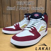 ��LAKAI�� �饫�� ��TELFORD�ۥƥ�ե����� Red/NavySuede ��å�/�ͥ��ӡ��������� ���ˡ����� �������ȥܡ��� SK8 �������塼 �����ܡ�