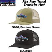 ��patagonia�� �ѥ����˥�  ��Fitz Roy Trout Trucker Hat�� �ե��åĥ������ȥ饦�ȡ��ȥ�å������ϥå� 38288 ˹�� ����å�