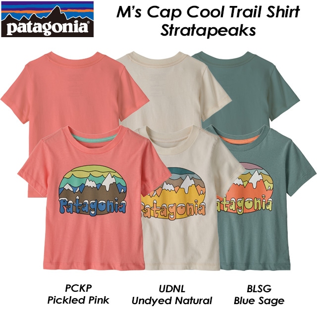 ��patagonia�� �ѥ����˥�  ��Baby Fitz Roy Flurries T-Shirt �� �٥ӡ����ե��åĥ������ե顼�꡼����T����� 60382 ���å� �Ҷ���