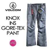 ��VOLCOM�ۥܥ륳�� ��KNOX INS GORE PANT�ۥΥå��� ���󥵥졼�ƥå� ���� �ѥ�� COLOR��DARK GREY �����륳�� / ��ǥ����� / ���Ρ��ܡ��� / ������