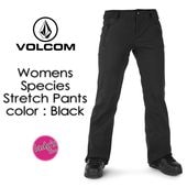 ��VOLCOM�ۥܥ륳�� ��Womens Species Stretch Pants�ۥ������ ���ԡ������� ���ȥ�å� �ѥ�� COLOR��Black �����륳�� / ��ǥ����� / ���Ρ��ܡ��� / ������