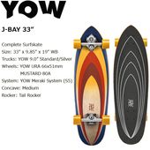 ��YOW SURFSKATE�� �䥦 �����ե������� ��J-BAY 33
