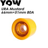 ��YOW SURFSKATE�� �䥦 �����ե������� ��YOW URA 66��51mm Mustard 80A Wheels Pack �� �������� �������ȥܡ���